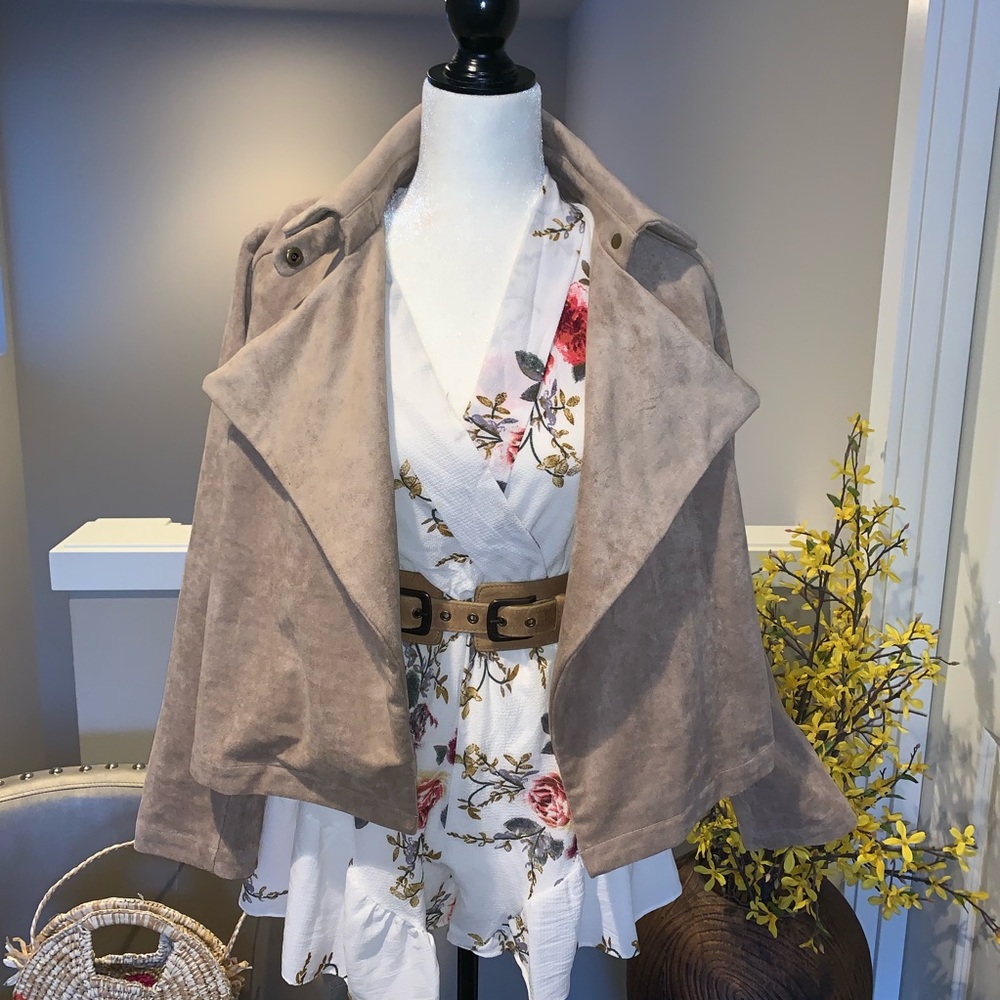 Boyfriend Suede Jacket